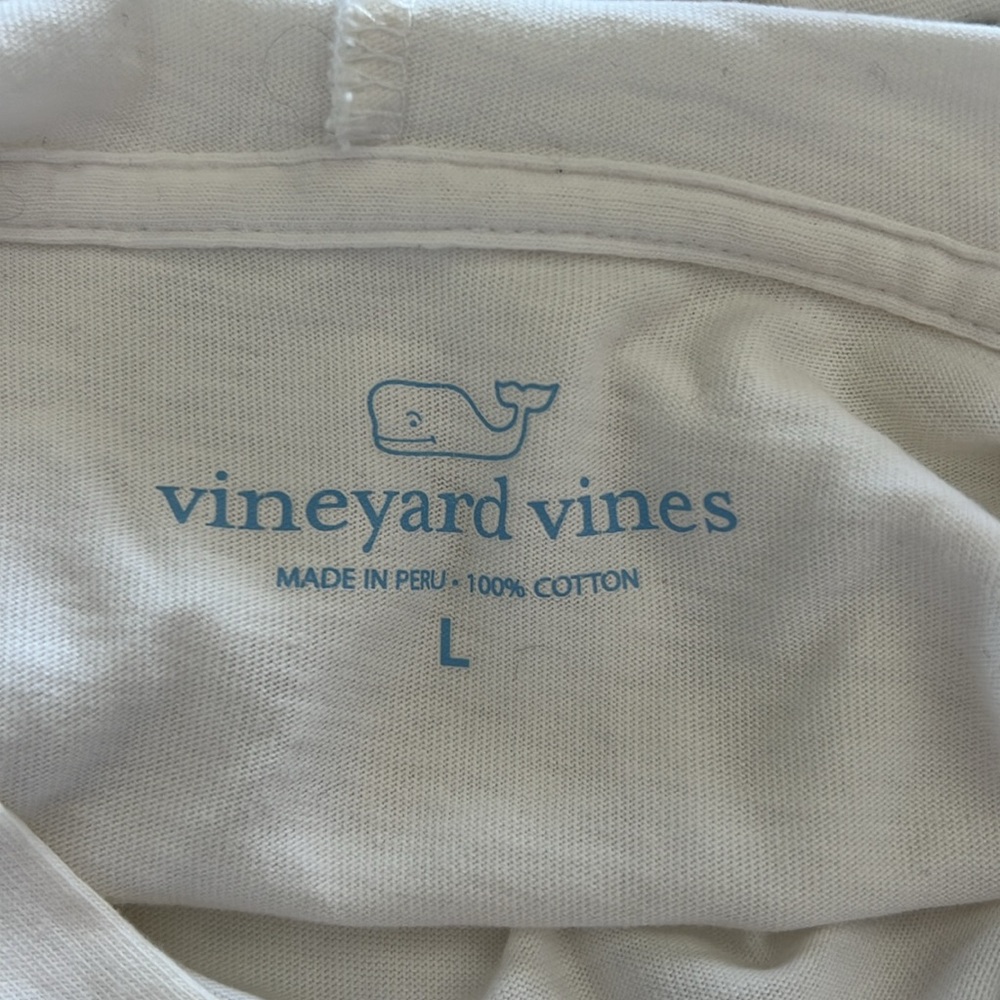 Vineyard Vines hooded long sleeve t shirt size large - Picture 4 of 4